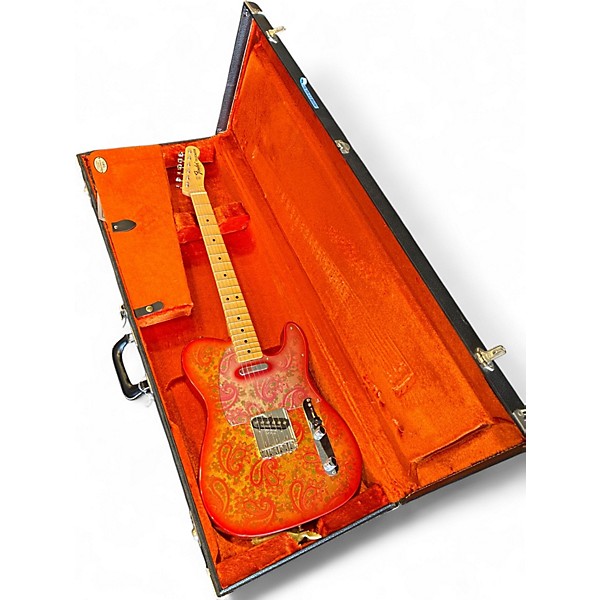 Used Fender Custom Shop 68 Telecaster NOS Pink Paisley Solid Body Electric Guitar