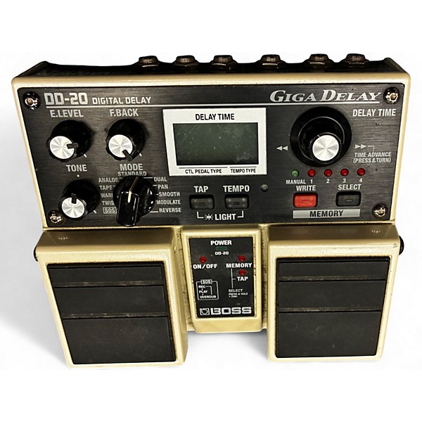 Used BOSS DD20 Giga Delay Effect Pedal