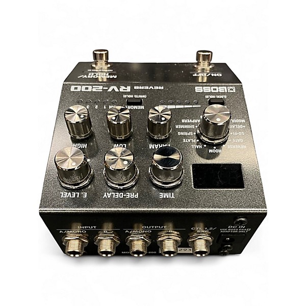 Used BOSS RV200 REVERB Effect Pedal