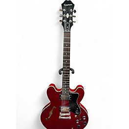 Used Epiphone Dot Cherry Hollow Body Electric Guitar