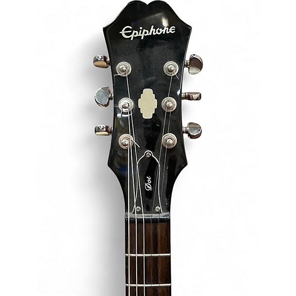 Used Epiphone Dot Cherry Hollow Body Electric Guitar