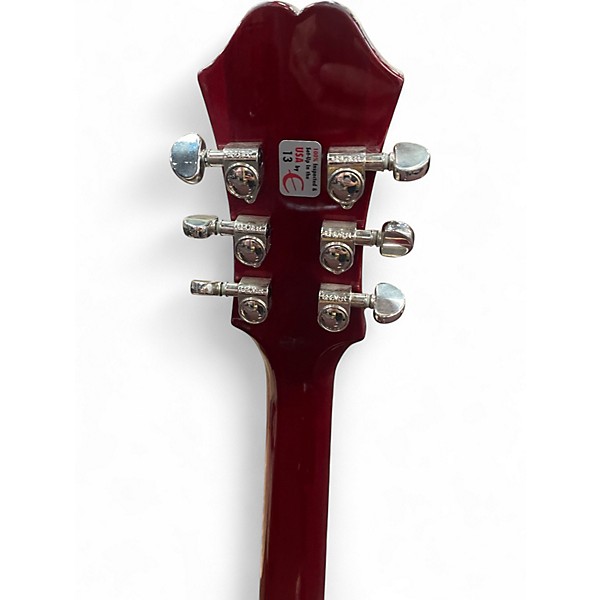 Used Epiphone Dot Cherry Hollow Body Electric Guitar