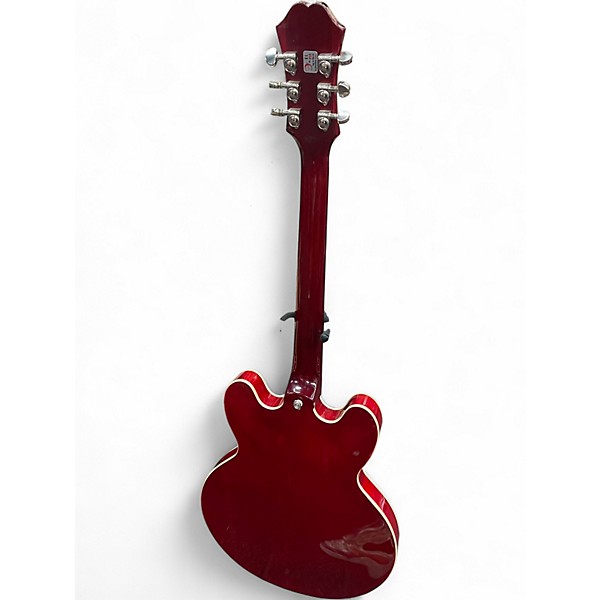 Used Epiphone Dot Cherry Hollow Body Electric Guitar