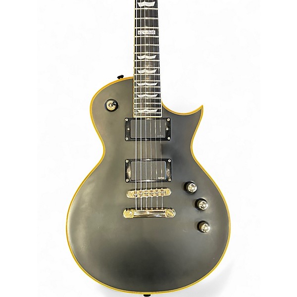 Used ESP EC1000 Deluxe Flat Black Solid Body Electric Guitar