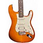 Used Fender American Select Stratocaster HSS Antique Amber Solid Body Electric Guitar