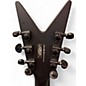 Used Dean V Stealth Satin Black Solid Body Electric Guitar