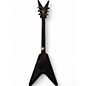 Used Dean V Stealth Satin Black Solid Body Electric Guitar