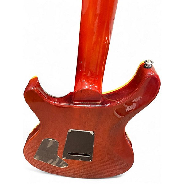 Used PRS SE Custom 24 Zebrawood Solid Body Electric Guitar