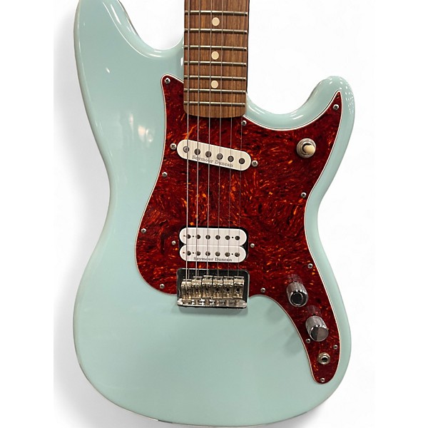 Used Fender PLAYER DUO-SONIC HS DAPHNE BLUE Solid Body Electric Guitar