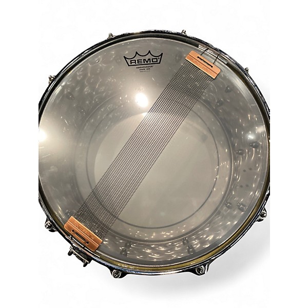 Used Mapex 14X6.5 Daisy Cutter Hammered Steel Silver Drum