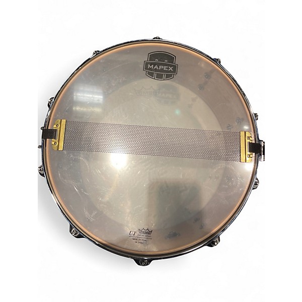 Used Mapex 4.5X14 Peacemaker Maple/Walnut Natural Drum