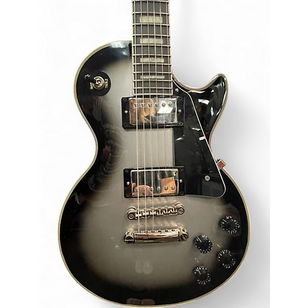 Used Epiphone Les Paul Custom LIMITED EDITION SILVER BURST Solid Body Electric Guitar