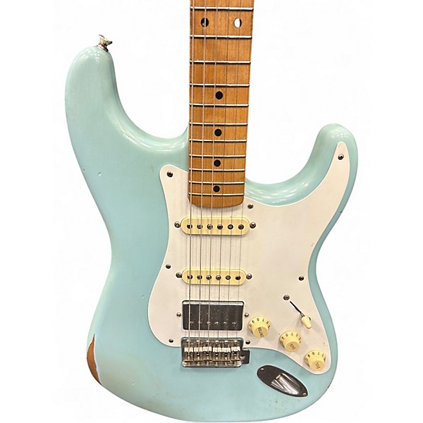 Used Fender VINTERA 50S STRAT HSS Sonic Blue Solid Body Electric Guitar