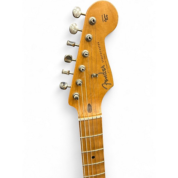 Used Fender VINTERA 50S STRAT HSS Sonic Blue Solid Body Electric Guitar