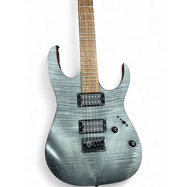 Used Ibanez RG6003FM TRANSPARENT GREY Solid Body Electric Guitar