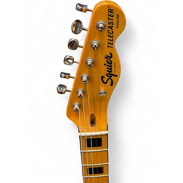 Used Squier Classic Vibe '70s Telecaster® Thinline Olympic White Hollow Body Electric Guitar