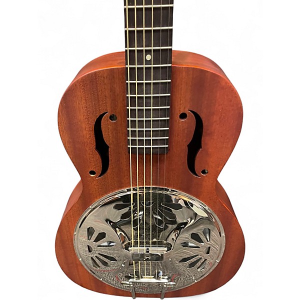 Used Gretsch Guitars G9200 Boxcar Round Neck Natural Resonator Guitar