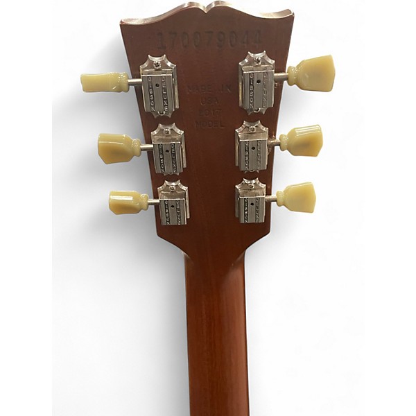 Used 2017 Gibson Les Paul Studio Honey Burst Solid Body Electric Guitar