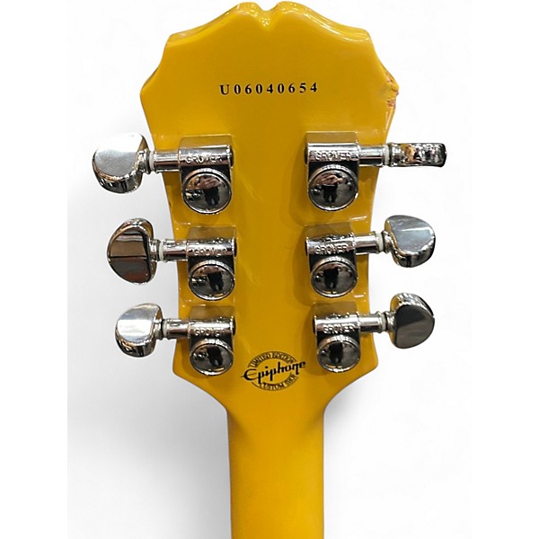 Used Epiphone LP JR '57  TV Yellow Solid Body Electric Guitar