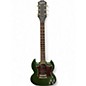 Used Epiphone SG CLASSIC W/P90'S Green Solid Body Electric Guitar thumbnail