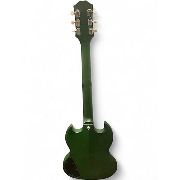Used Epiphone SG CLASSIC W/P90'S Green Solid Body Electric Guitar