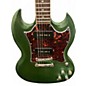 Used Epiphone SG CLASSIC W/P90'S Green Solid Body Electric Guitar