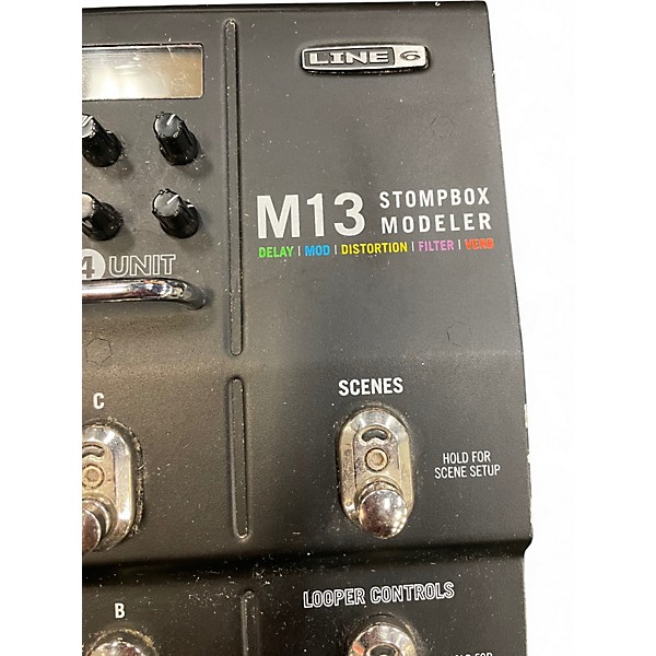 Used Line 6 M13 Stompbox Modeler Effect Processor