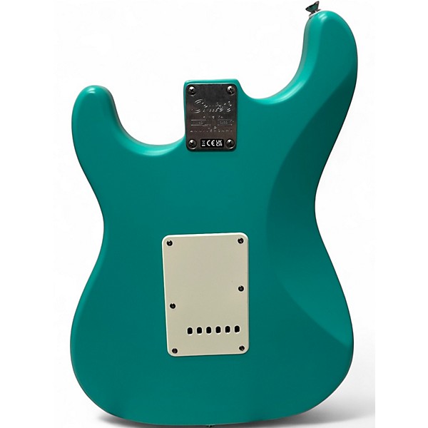 Used Squier 40th Anniversary Vintage Edition Stratocaster Satin Sea Foam Green Solid Body Electric Guitar