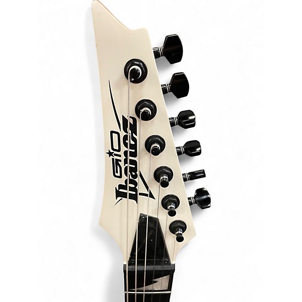 Used Ibanez GRGA120 White Solid Body Electric Guitar