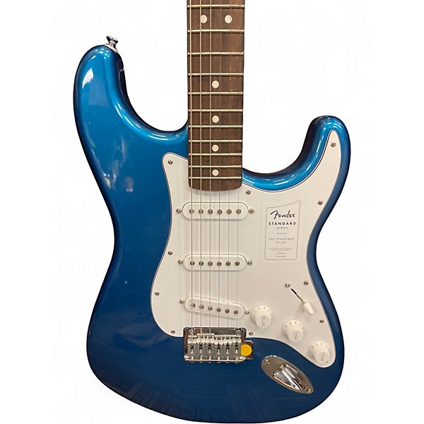 Used Fender Standard Stratocaster Ice Blue Metallic Solid Body Electric Guitar