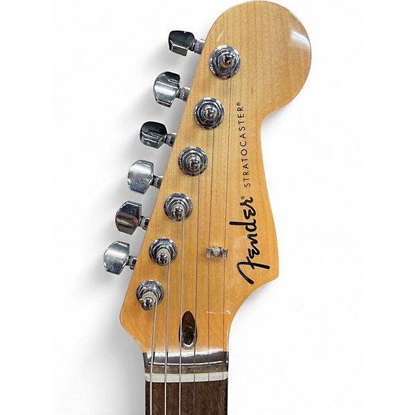 Used Fender Standard Stratocaster Ice Blue Metallic Solid Body Electric Guitar