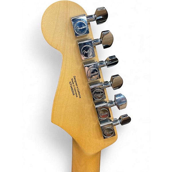 Used Fender Standard Stratocaster Ice Blue Metallic Solid Body Electric Guitar