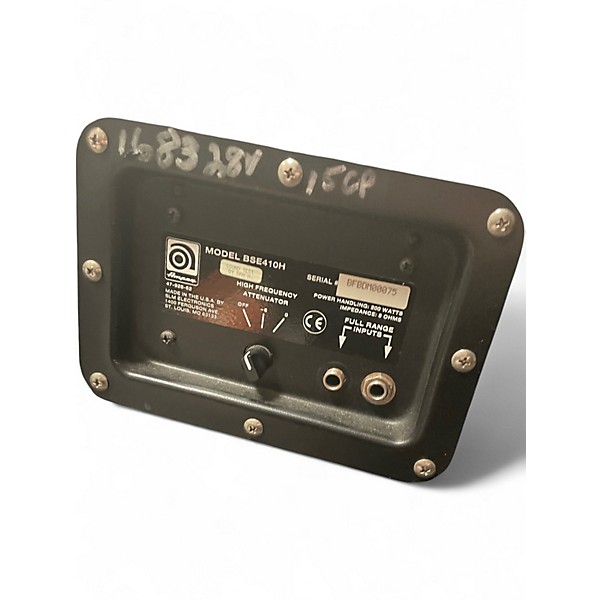 Used Ampeg BSE410H Bass Cabinet