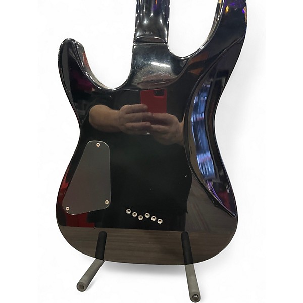 Used Schecter Guitar Research C1 ELITE Black Solid Body Electric Guitar