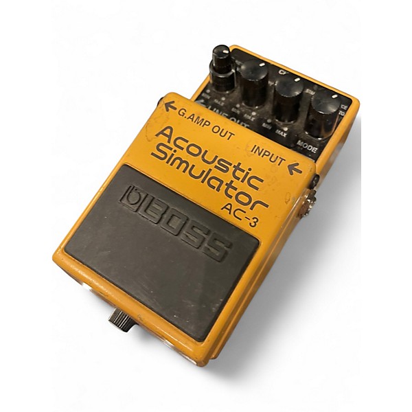 Used BOSS AC3 Acoustic Simulator Effect Pedal