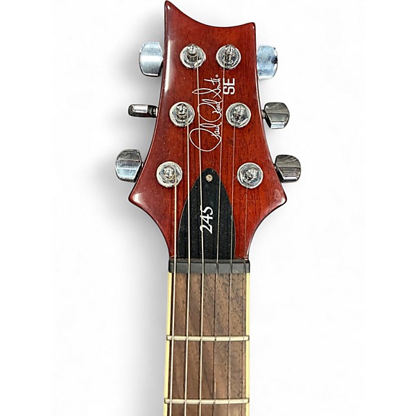 Used PRS 245 SE Tobacco Sunburst Solid Body Electric Guitar