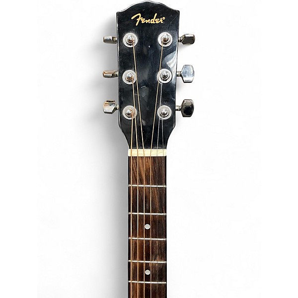Used Fender FA135CE Concert Black Acoustic Electric Guitar