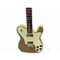 Used Fender Chris Shiflett Telecaster Deluxe Shoreline Gold Solid Body Electric Guitar