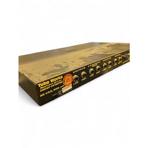 Used Tubeworks Real Tube Stereo 12 Spring Reverb RT921 Effects Processor