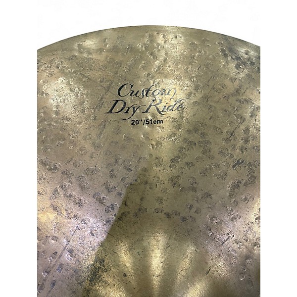 Used Zildjian 20in K Custom Dry Ride Cymbal