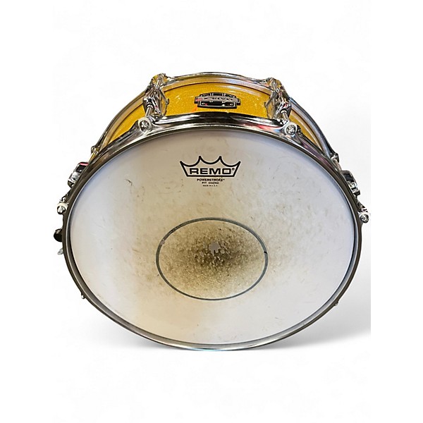 Used Mapex 6.5X14 Mars Birch Sunflower Sparkle Drum