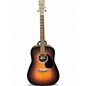 Used Martin DX2E Ziricote Burst Acoustic Guitar thumbnail