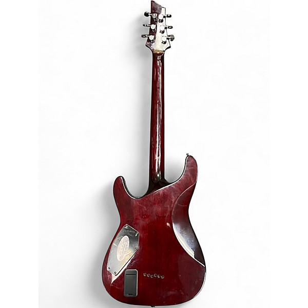 Used Schecter Guitar Research Hellraiser C1 Black Cherry Solid Body Electric Guitar