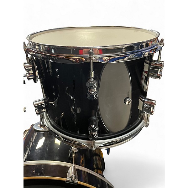 Used PDP by DW 4 Piece Concept Maple Series Trans Black Drum Kit