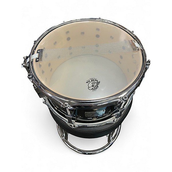 Used Pork Pie 7X13 Little Squealer Snare BLACK Drum