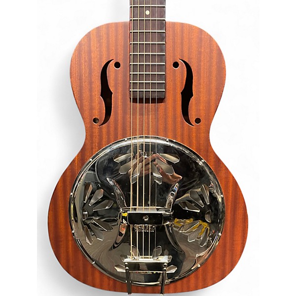 Used Gretsch Guitars G9200 Boxcar Round Neck Natural Resonator Guitar
