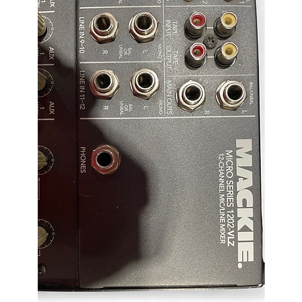 Used Mackie 1202VLZ Unpowered Mixer