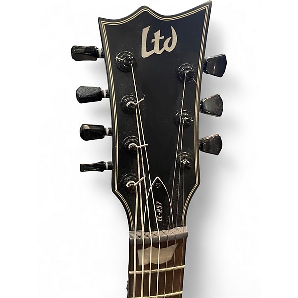Used ESP LTD EC257 Black Solid Body Electric Guitar