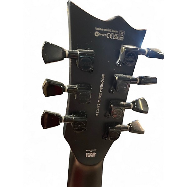 Used ESP LTD EC257 Black Solid Body Electric Guitar