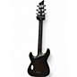 Used Schecter Guitar Research C1 Platinum translucent black Solid Body Electric Guitar